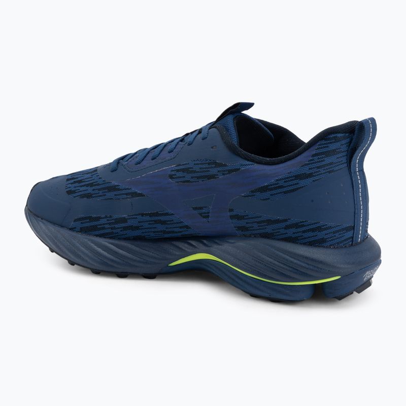 Férfi futócipők Mizuno Wave Rider GTX 3 estate blue/dazzling blue/lightning yellow 3