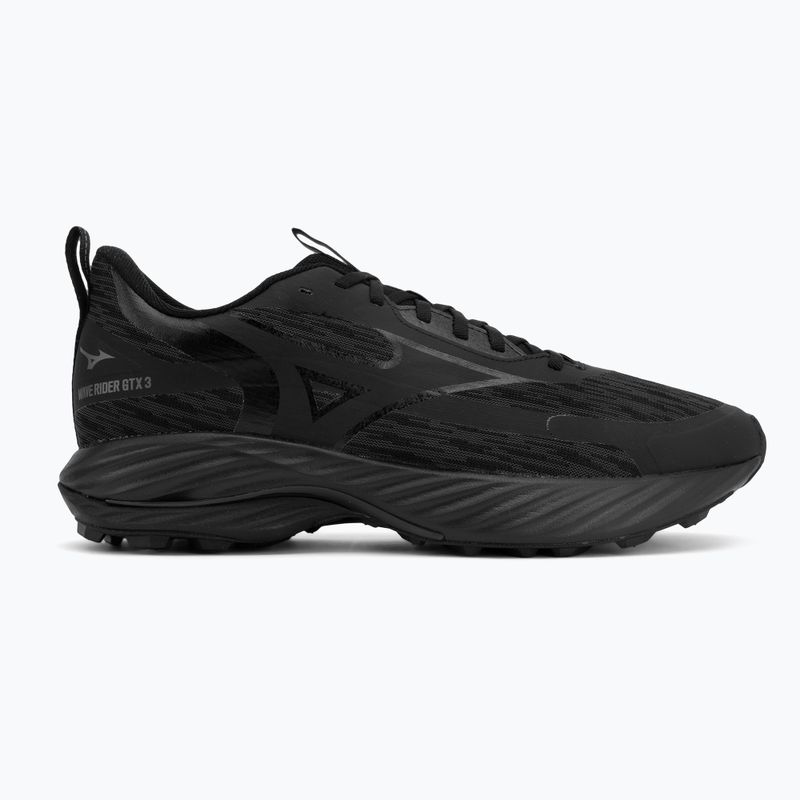 Férfi futócipő  Mizuno Wave Rider GTX 3 black/black/black sand 2