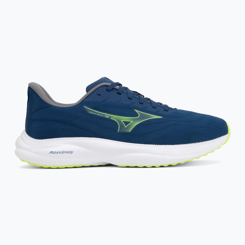 Férfi futócipő Mizuno Revolt 4 estate blue/lightning yellow 2