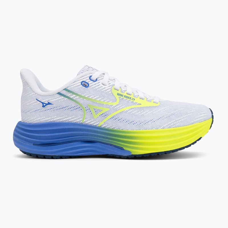 Női futócipő Mizuno Wave Rider 29 white/lightning yellow/ultramarine 2