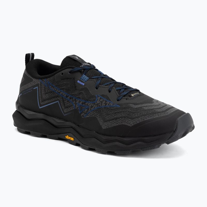 Férfi futócipő Mizuno Wave Daichi 9 GTX black/dress blues/black sand