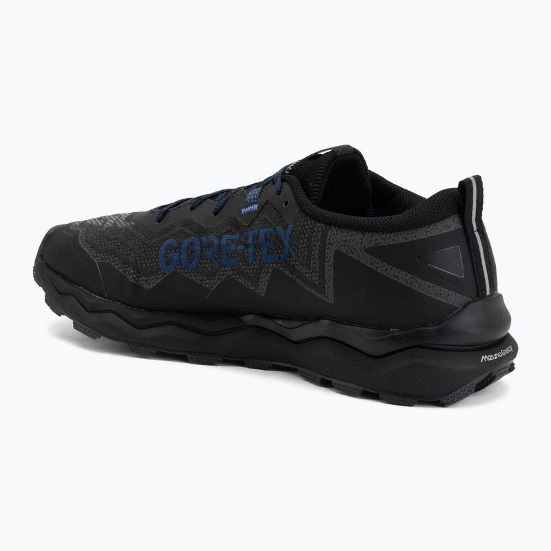 Férfi futócipő Mizuno Wave Daichi 9 GTX black/dress blues/black sand 3