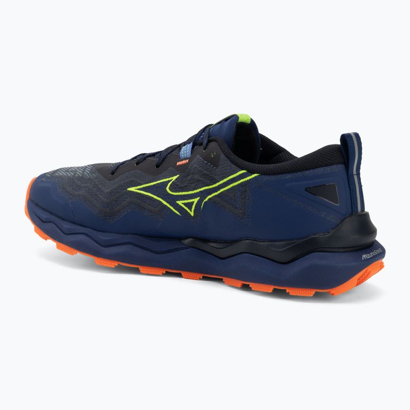 Férfi futócipő Mizuno Wave Daichi 9 estate blue/lightning yellow 3