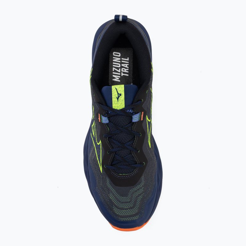 Férfi futócipő Mizuno Wave Daichi 9 estate blue/lightning yellow 5