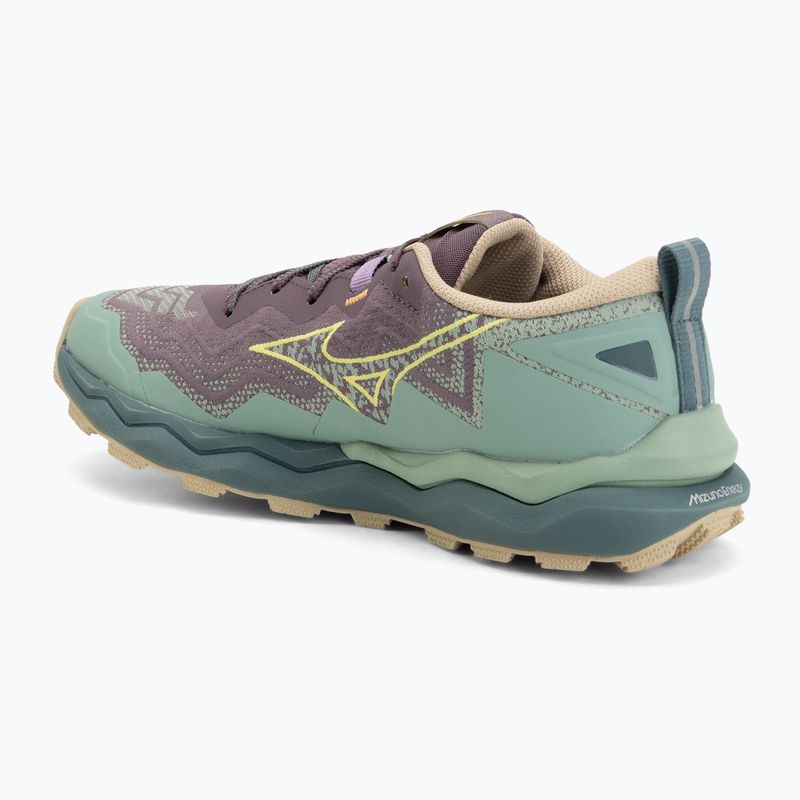 Női futócipő Mizuno Wave Daichi 9 granite green/fortune yellow 3