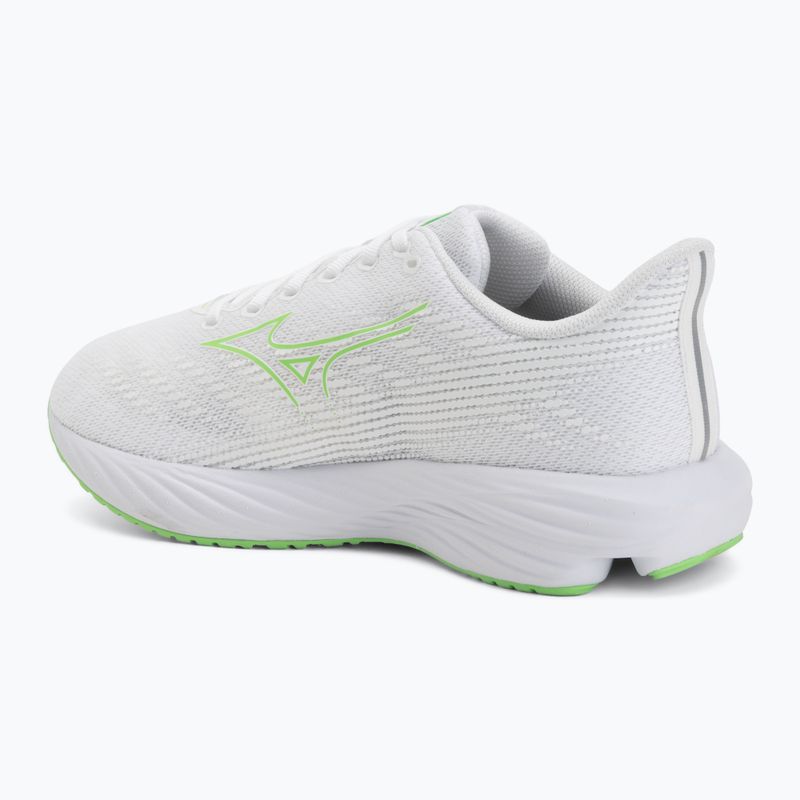 Gyerek futócipők Mizuno Enerzy Rider Jr white/glowing apple 3