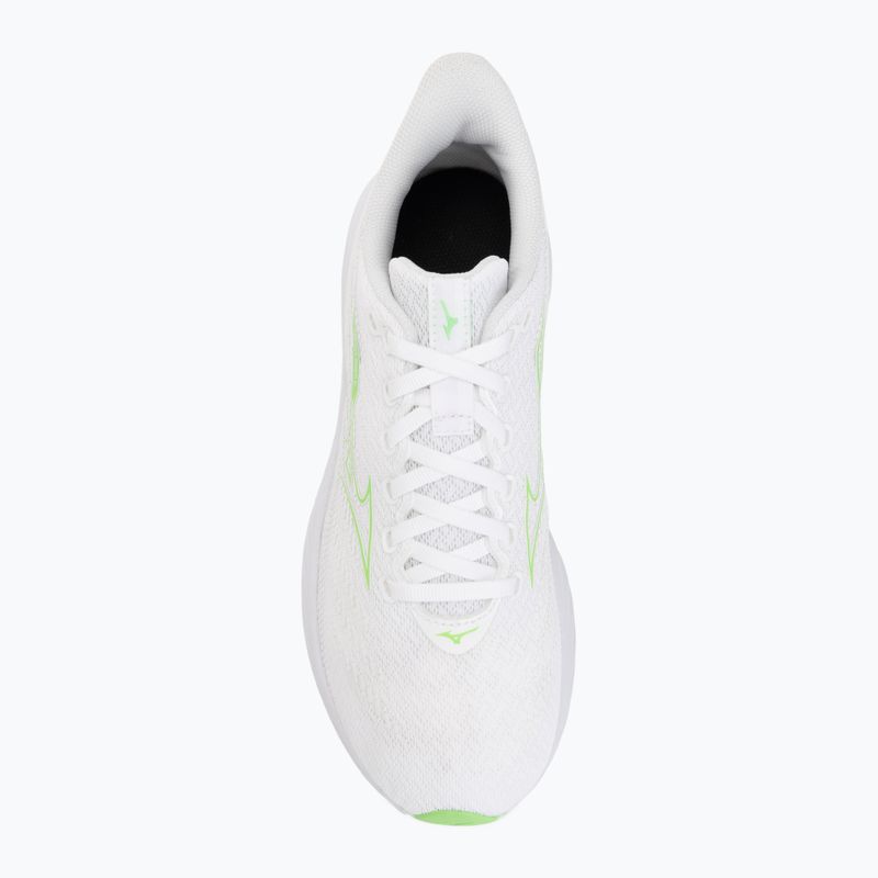 Gyerek futócipők Mizuno Enerzy Rider Jr white/glowing apple 5