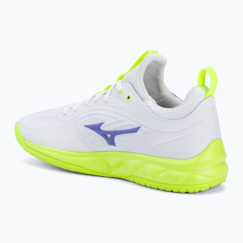 Röplabda cipő Mizuno Wave Luminous 3 white/lightning yellow/dazzling blue 3