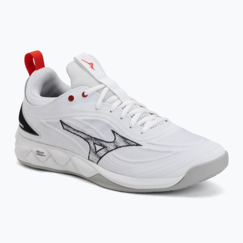 Mizuno Wave Luminous 3 röplabdacipő white/black/fiery red
