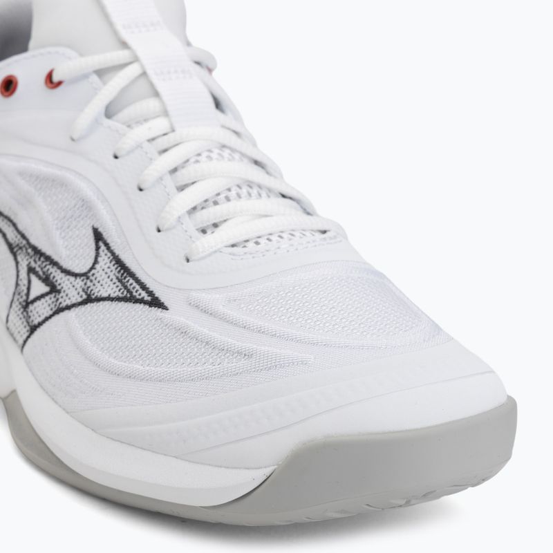 Mizuno Wave Luminous 3 röplabdacipő white/black/fiery red 7