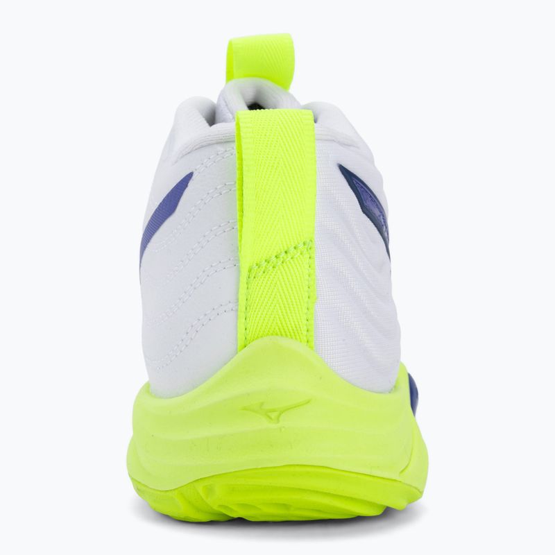 Röplabdacipő Mizuno Wave Momentum Elite Mid white/lightning yellow/dazzling blue 6