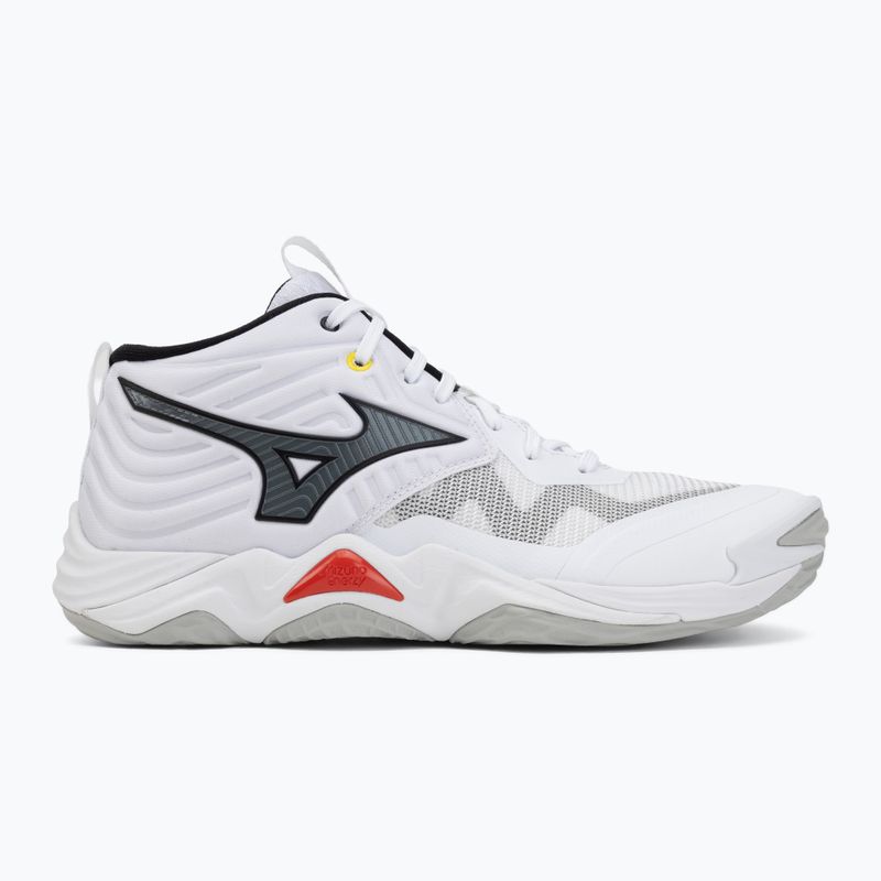 Röplabdacipő Mizuno Wave Momentum Elite Mid white/black/fiery red 2