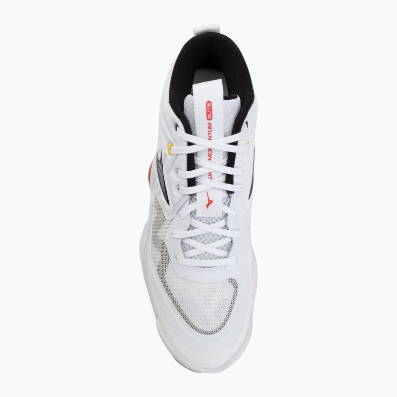 Röplabdacipő Mizuno Wave Momentum Elite Mid white/black/fiery red 5