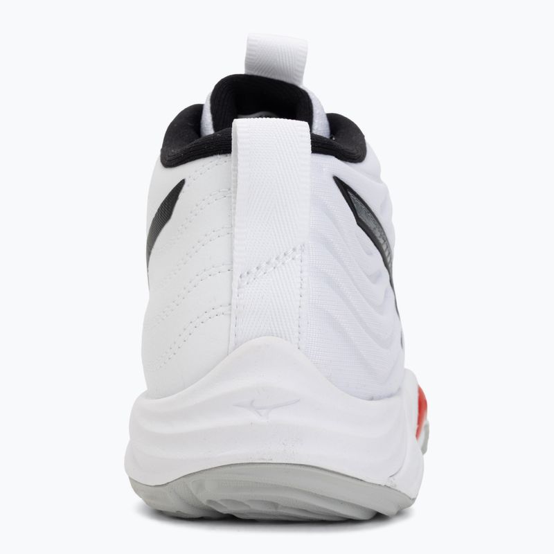 Röplabdacipő Mizuno Wave Momentum Elite Mid white/black/fiery red 6