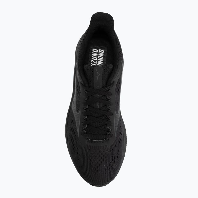 Férfi futócipő Mizuno Wave Inspire 22 Wide black/black sand/black 5