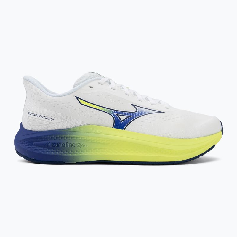 Férfi futócipő Mizuno Fortrush white/estate blue/lightning yellow 2