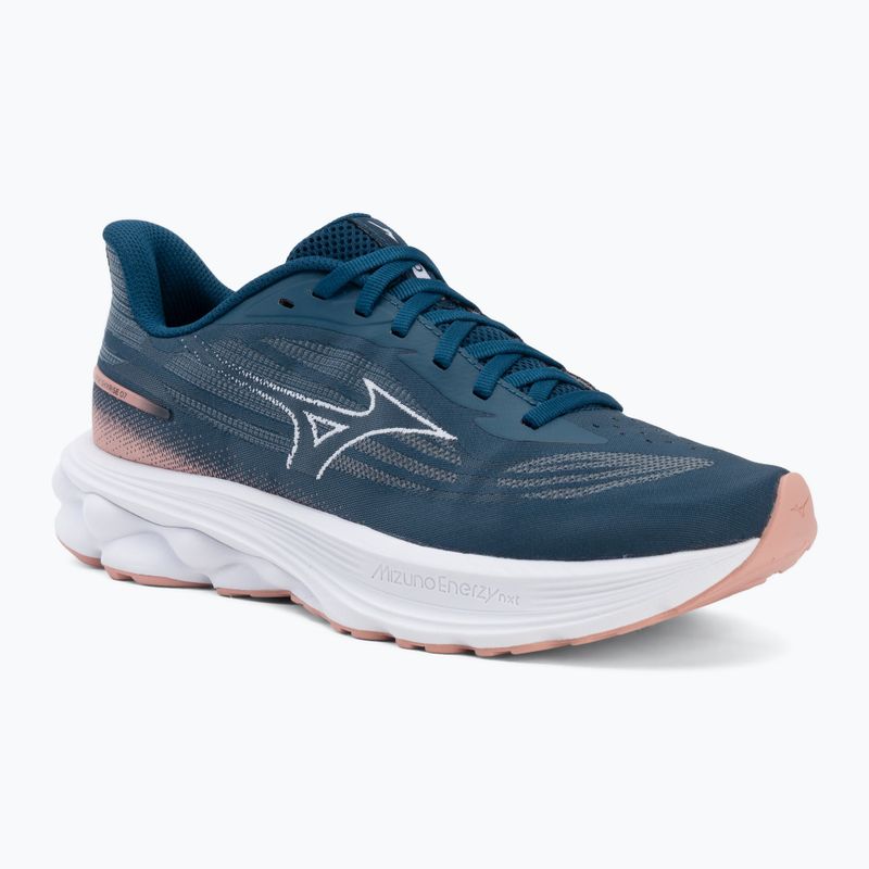 Női futócipők Mizuno Wave Skyrise 7 sailor blue/white/rose elegance