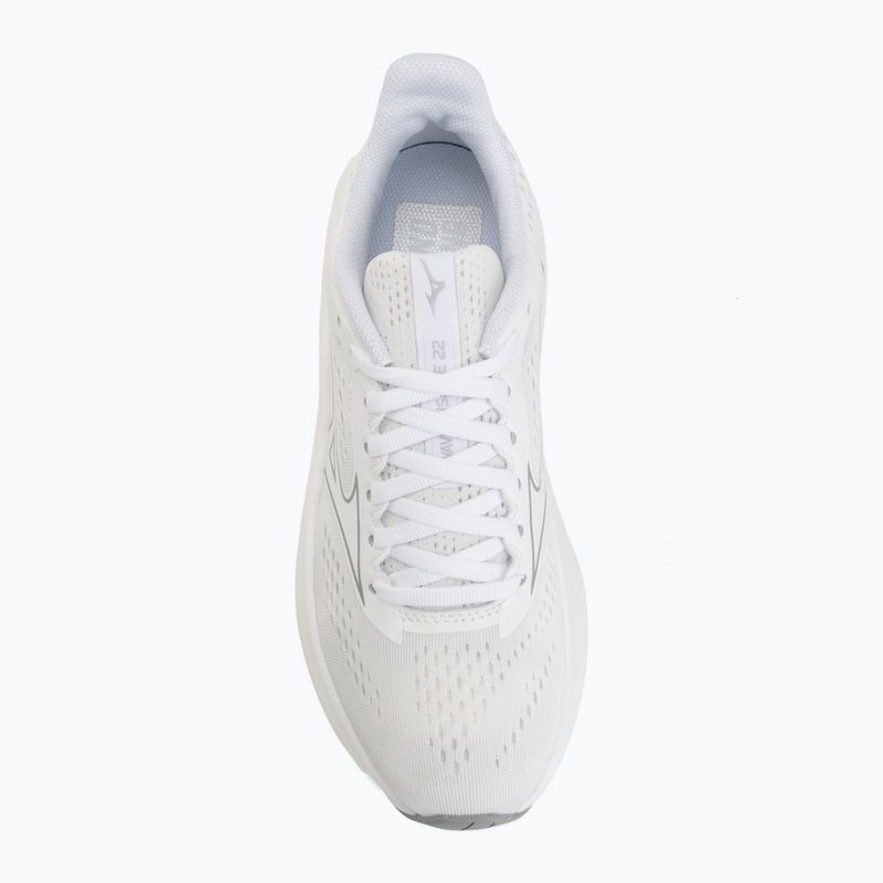 Női futócipő Mizuno Wave Inspire 22 white/white/harbor mist 5