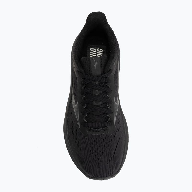 Női futócipők Mizuno Wave Inspire 22 D black/black sand/black 5
