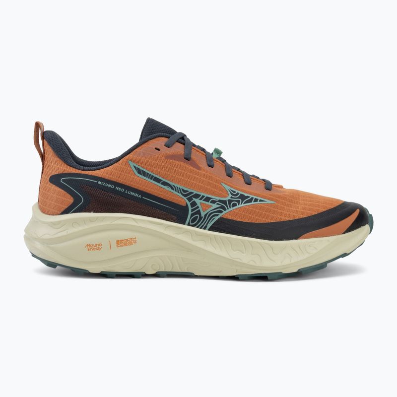 Férfi futócipő Mizuno Neo Lumina Sunburn/Goblin Green/Summer Sand 2