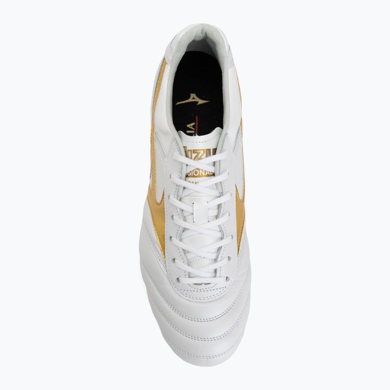 Focicipő Mizuno Morelia II Japan FG white/football gold/galaxy silver 5