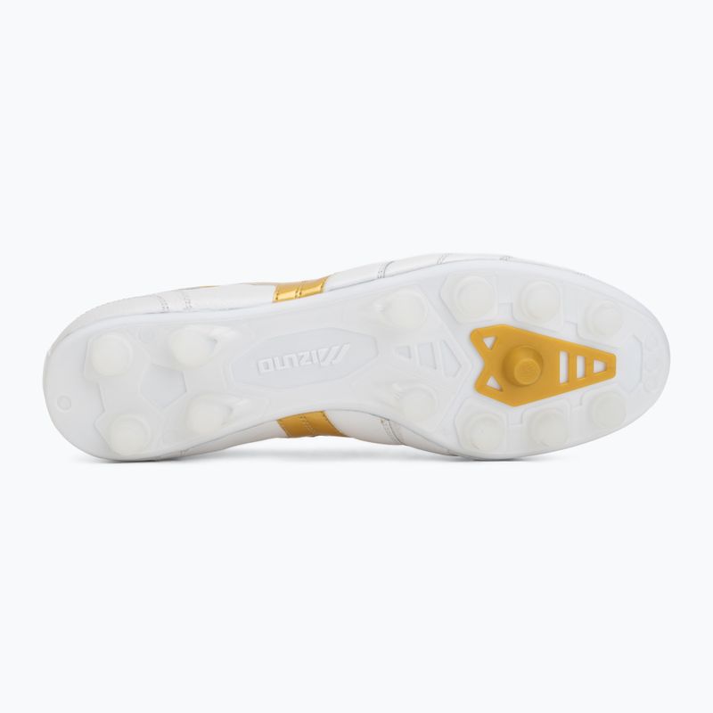 Focicipő Mizuno Morelia II Elite FG white/football gold/galaxy silver 4
