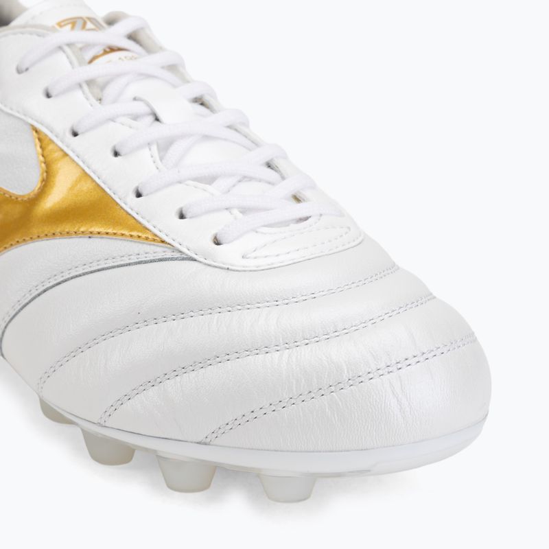 Focicipő Mizuno Morelia II Elite FG white/football gold/galaxy silver 7