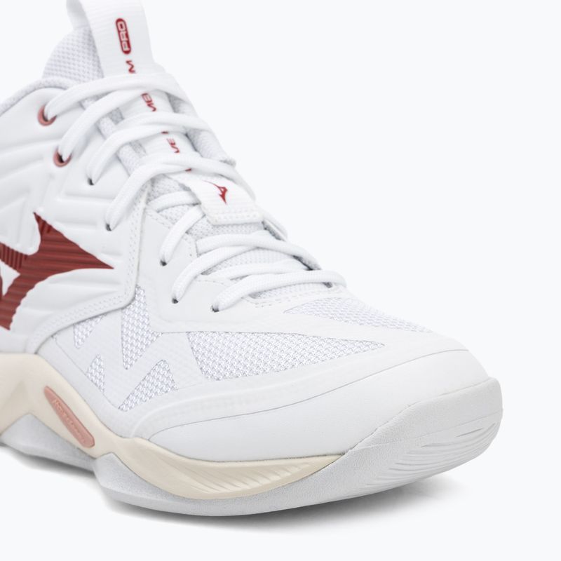 Női röplabdacipő Mizuno Wave Momentum Pro Mid white/rose elegance/lava falls 7