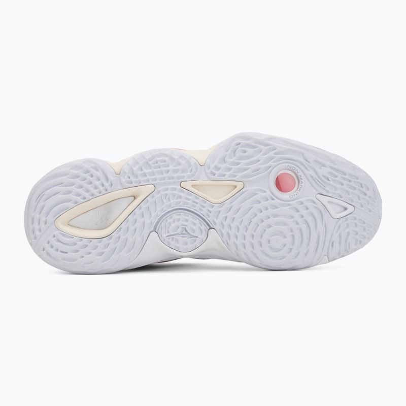 Női röplabdacipő Mizuno Wave Momentum Elite Mid White/Rose Elegance/Lava Falls 4