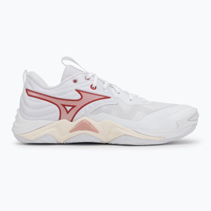 Női röplabdacipő Mizuno Wave Momentum Elite white/rose elegance/lava falls 2