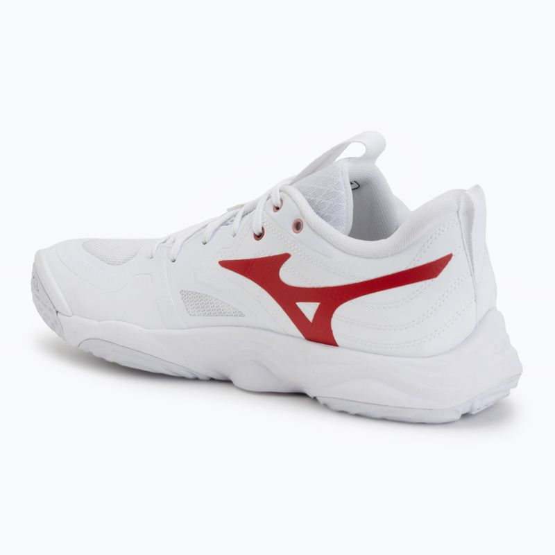 Női röplabdacipő Mizuno Wave Momentum Elite white/rose elegance/lava falls 3