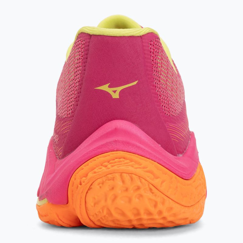 Röplabda cipő Mizuno Wave Lightning Elite pink tetra/fortune yellow/ligh 6