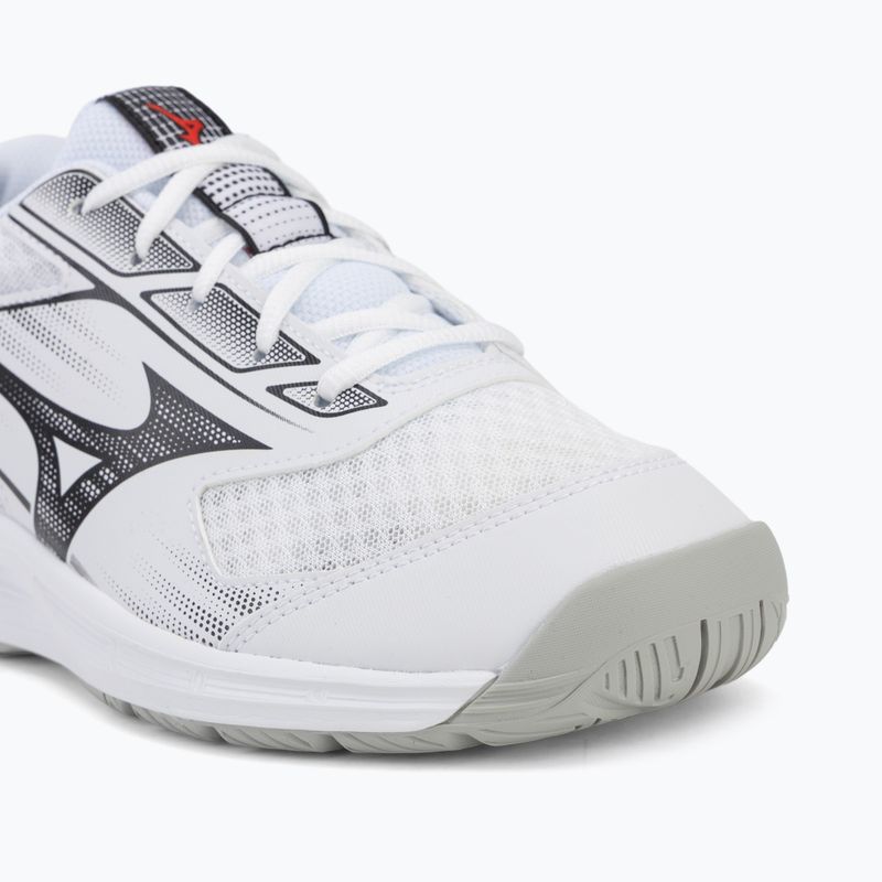 Röplabdacipő Mizuno Cyclone Speed 5 white/black/fiery red 7