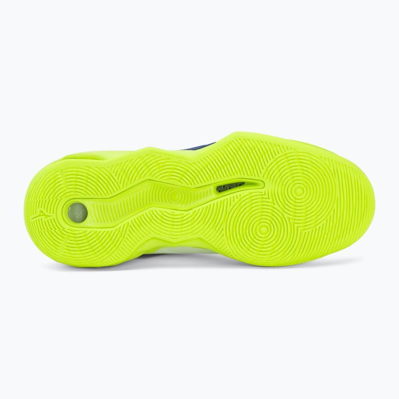 Röplabdacipő Mizuno Wave Momentum Pro Mid white/lightning yellow/dazzling blue 4