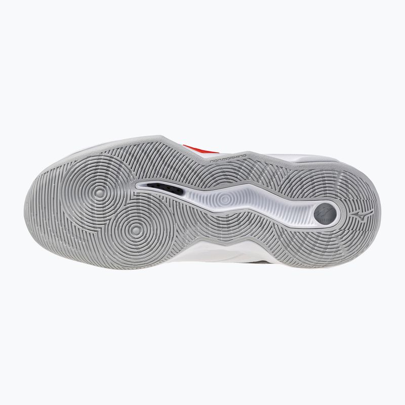 Röplabdacipő Mizuno Wave Momentum Pro Mid white/black/fiery red 9