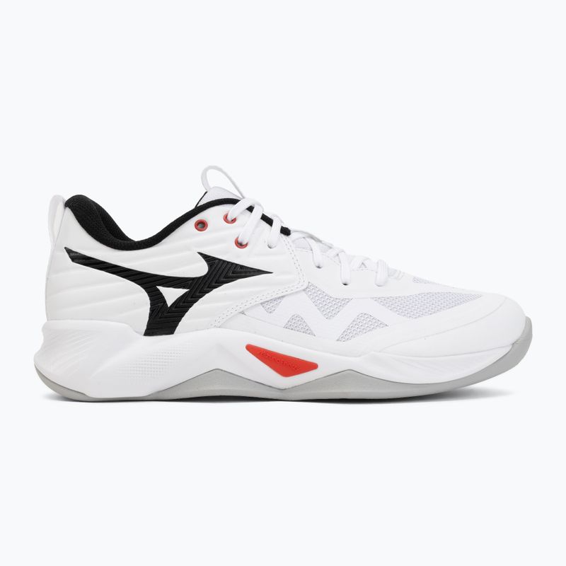 Röplabda cipő Mizuno Wave Momentum Pro white/black/fiery red 2