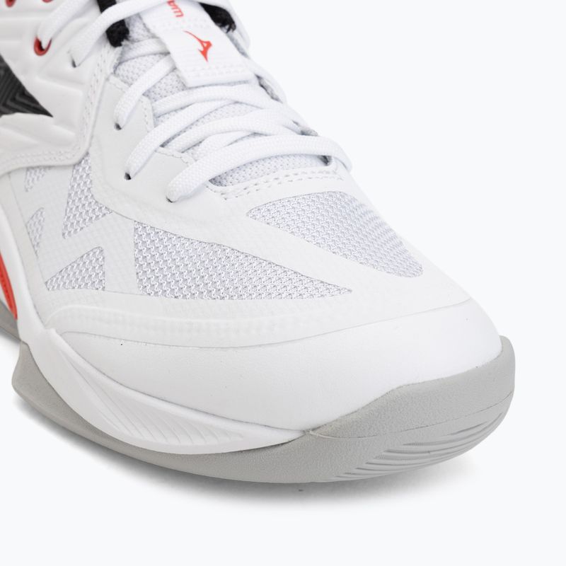 Röplabda cipő Mizuno Wave Momentum Pro white/black/fiery red 7