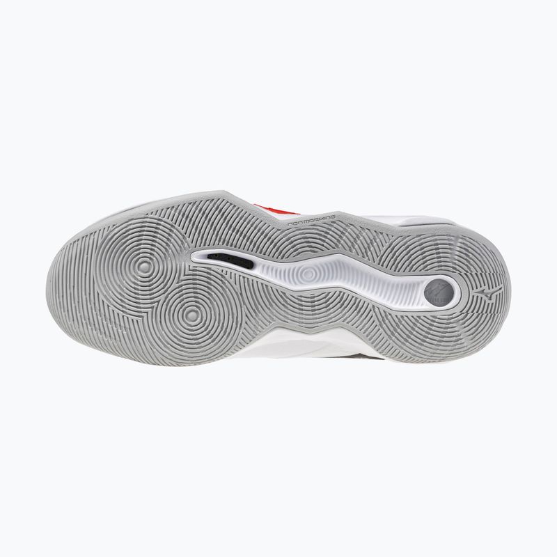 Röplabda cipő Mizuno Wave Momentum Pro white/black/fiery red 4