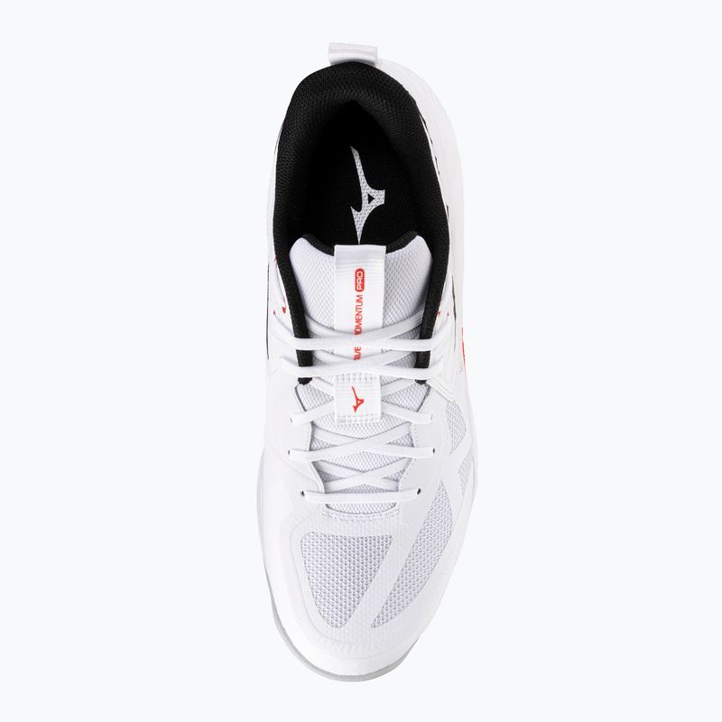 Röplabda cipő Mizuno Wave Momentum Pro white/black/fiery red 5