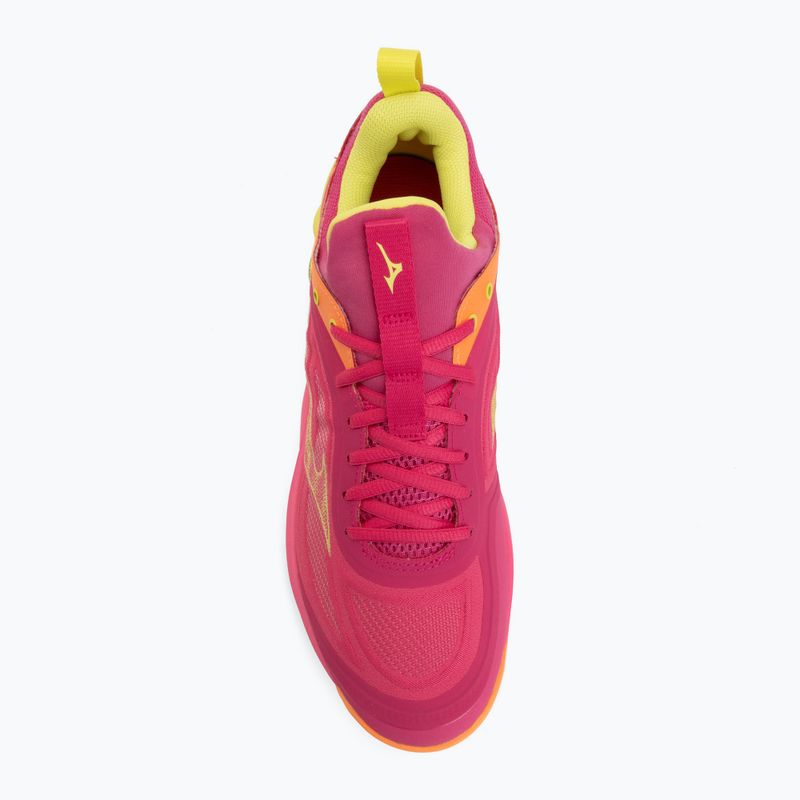 Röplabda cipő Mizuno Wave Luminous 3 mugen pink tetra/fortune yellow/ligh 5