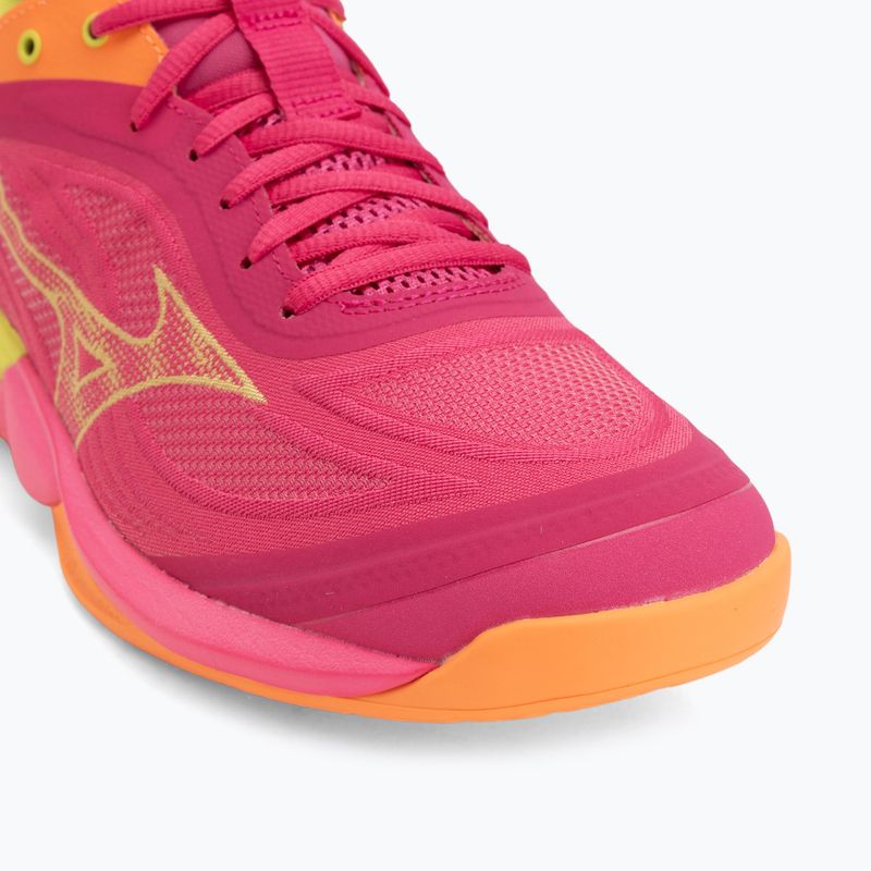 Röplabda cipő Mizuno Wave Luminous 3 mugen pink tetra/fortune yellow/ligh 7