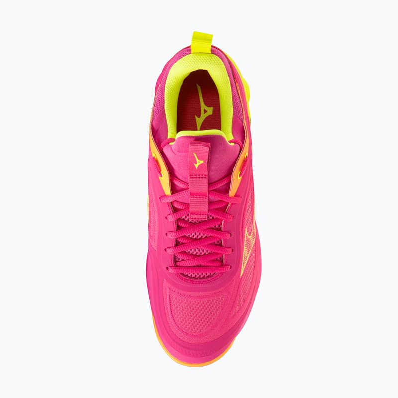 Röplabda cipő Mizuno Wave Luminous 3 mugen pink tetra/fortune yellow/ligh 5