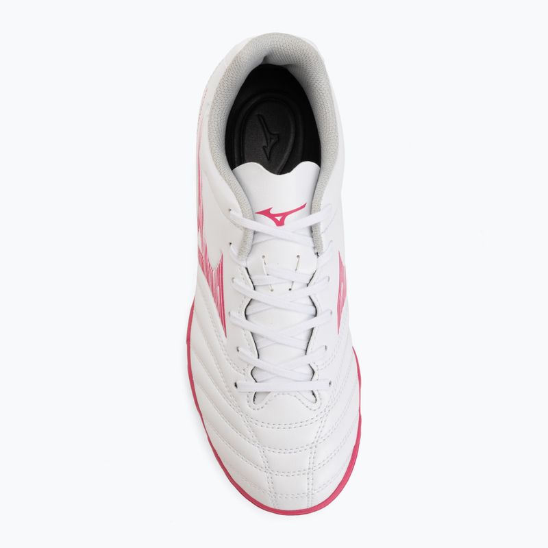 Gyerek focicipő Mizuno Monarcida Neo III Select Jr AS white/fuchsia purple 5