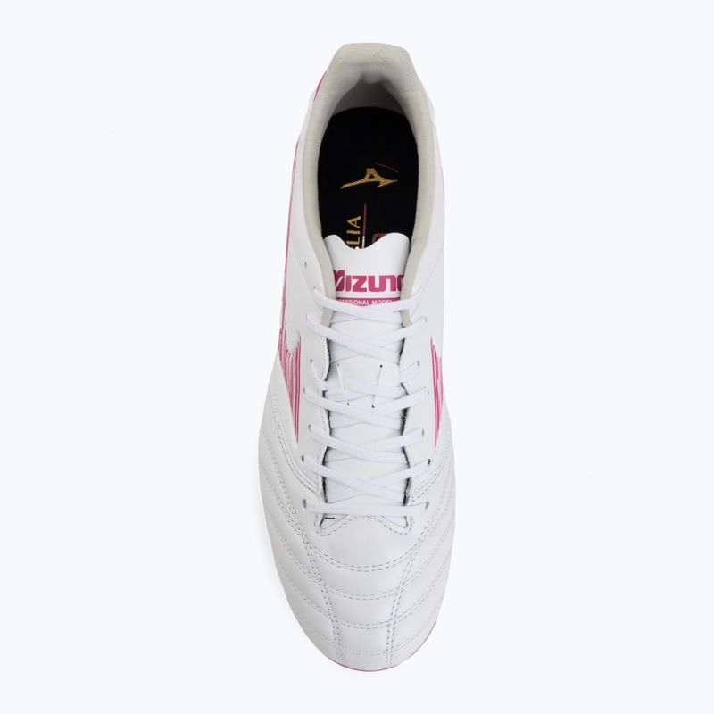 Focicipő Mizuno Morelia Neo IV Pro FG white/fuchsia purple/fuchsia purple 5