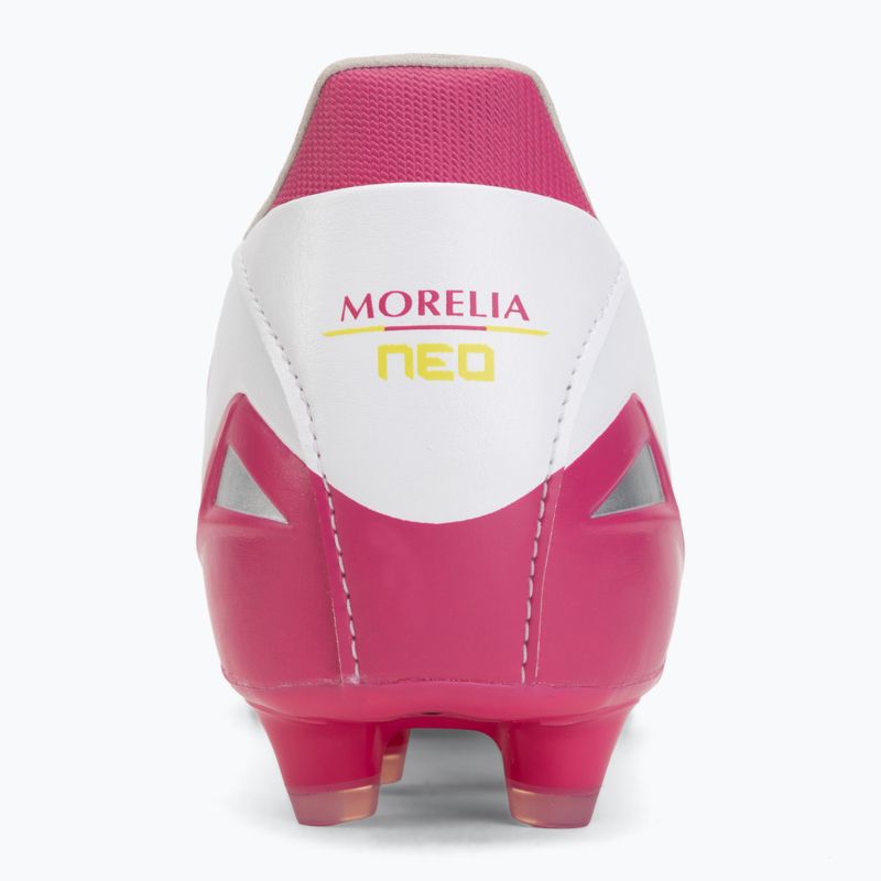 Focicipő Mizuno Morelia Neo IV Pro FG white/fuchsia purple/fuchsia purple 6