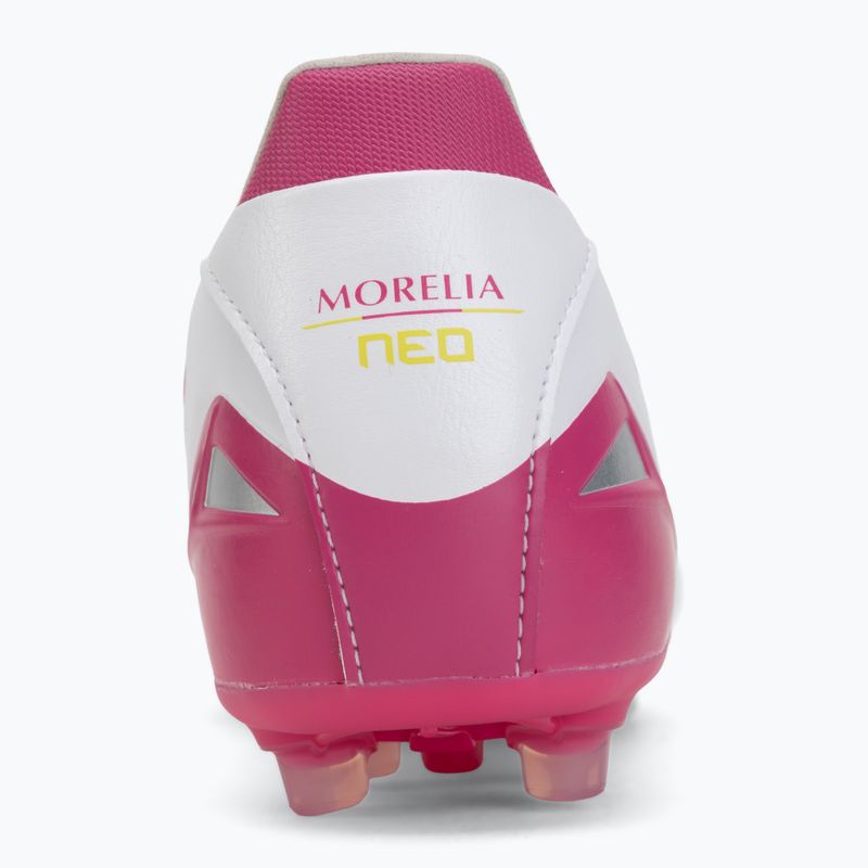 Focicipő Mizuno Morelia Neo IV Pro AG white/fuchsia purple/fuchsia purple 6
