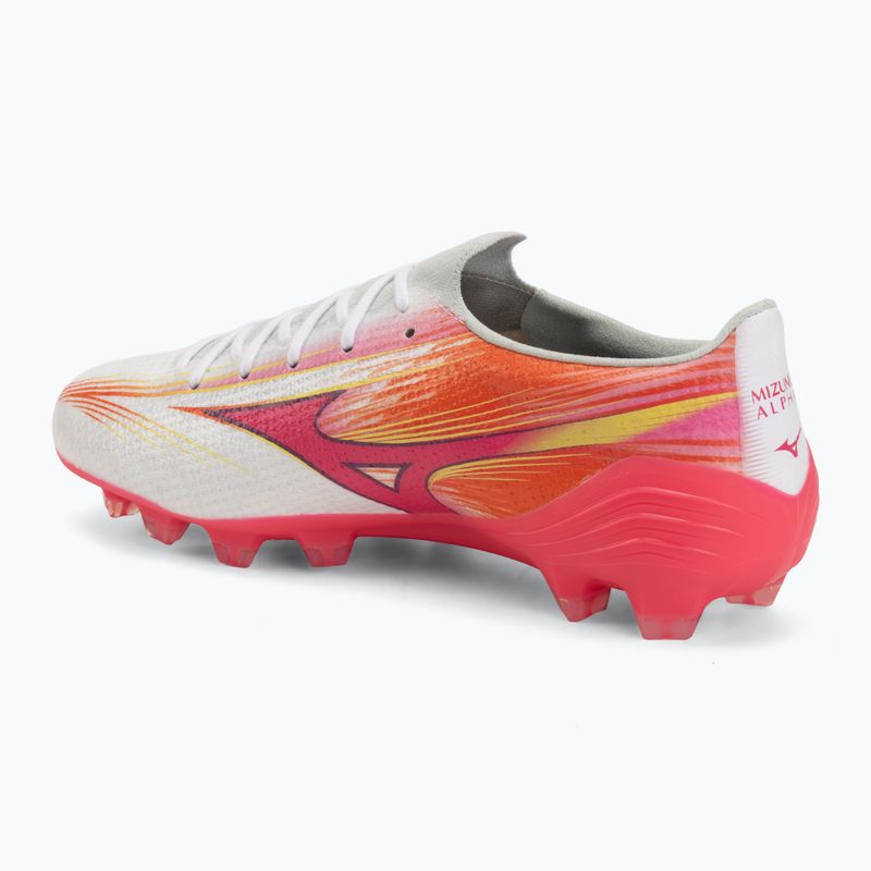 Focicipő Mizuno Alfa III Pro FG white/fuchsia purple 3