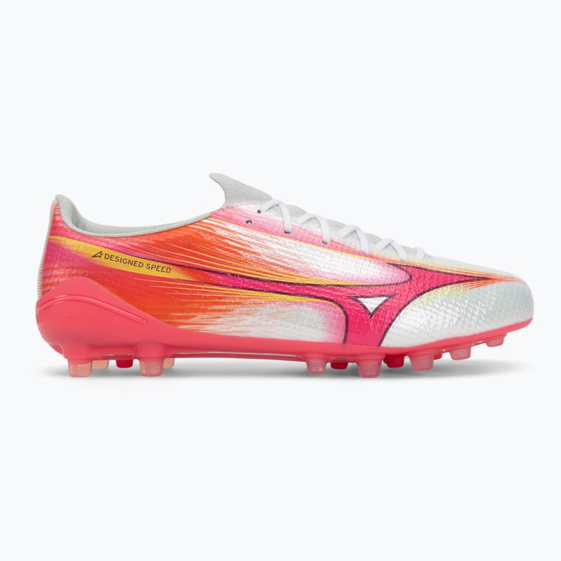 Focicipők Mizuno Alpha III Japan AG white/fuchsia purple 2