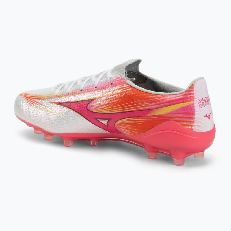 Focicipők Mizuno Alpha III Japan AG white/fuchsia purple 3