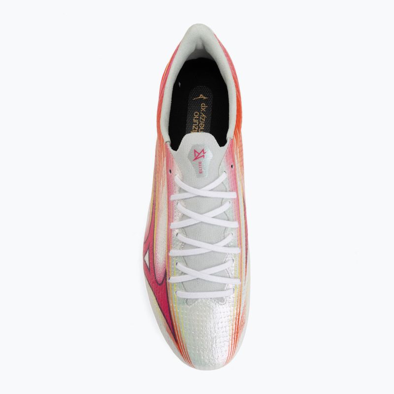 Focicipő Mizuno Alfa III Elite FG white/fuchsia purple 5
